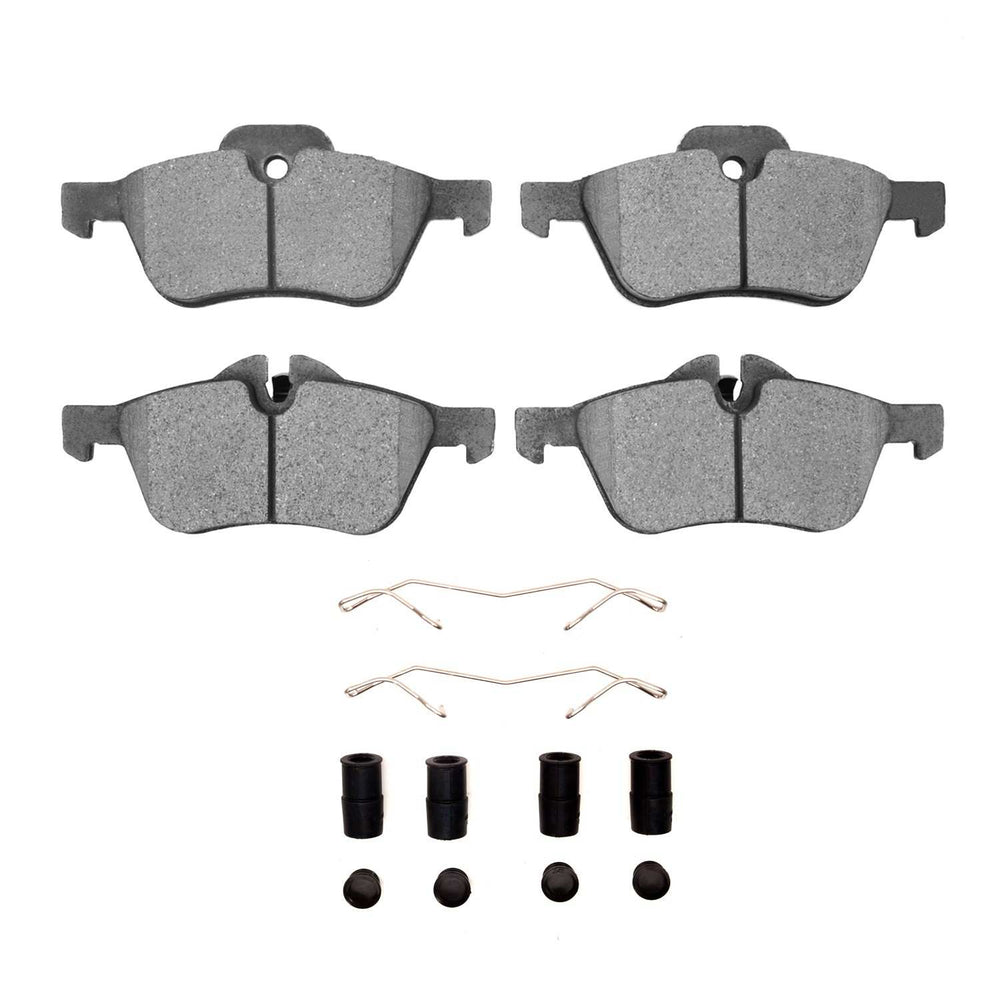 R1 02-08 Mini Cooper (Excl Clubman) Front Ceramic Brake Pads & Hardware Kit