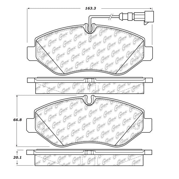C-TEK Semi-Metallic Brake