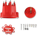 MSD Red Cap/Rotor Kit The Kit Includes MSD Cap, Pn 8433 And Race Rotor, Pn 8467 MSD Ignition