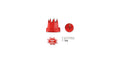 MSD Red Cap/Rotor Kit The Kit Includes MSD Cap, Pn 8433 And Race Rotor, Pn 8467 MSD Ignition