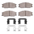 R1 01-05 Hyundai Santa Fe Front Ceramic Pads & Hardware Kit