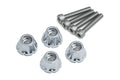 Kuryakyn Windshield Screws FLTR Chrome
