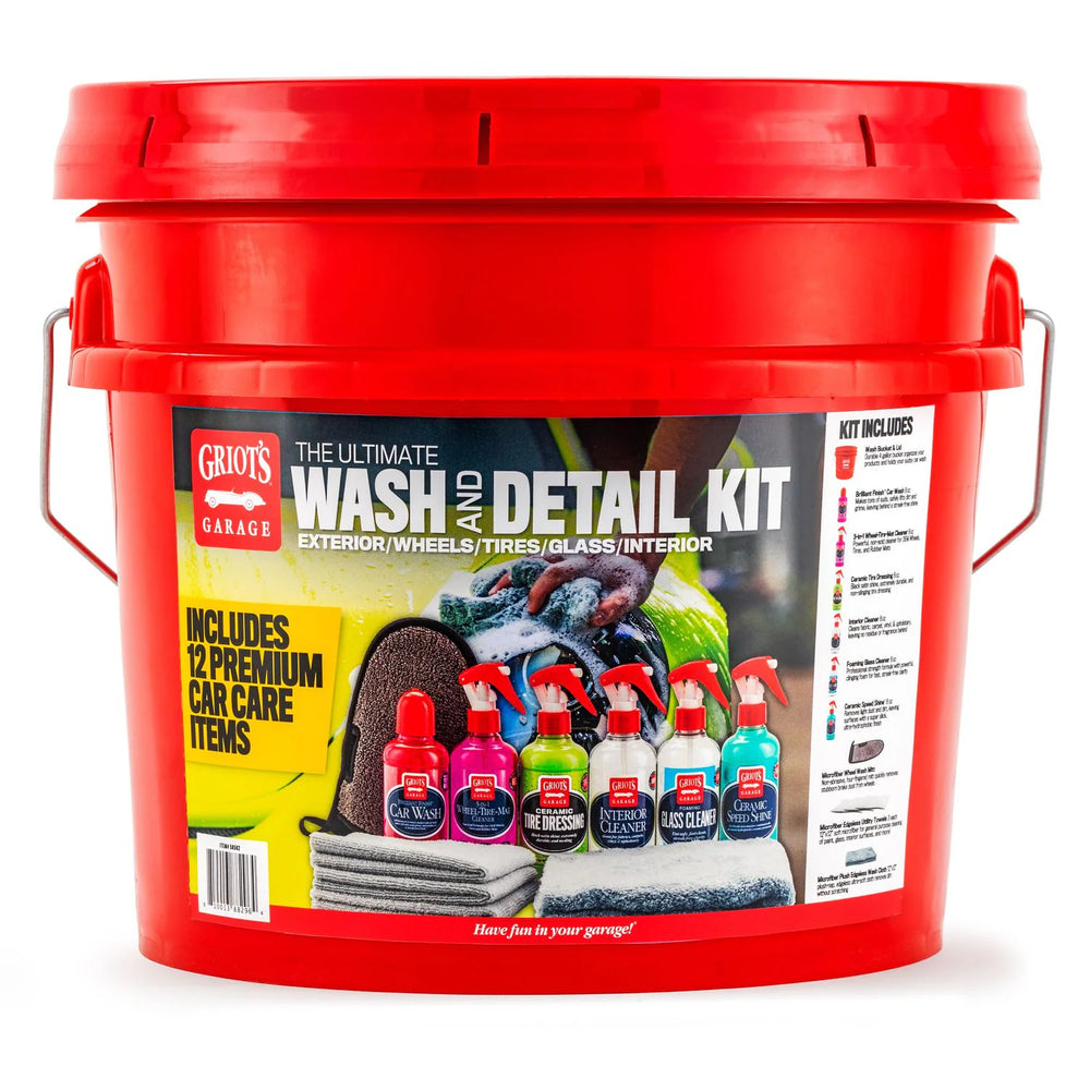 Griots Garage Ultimate Wash & Detail Sampler Kit