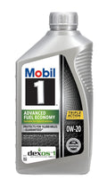 0W20 AFE Oil Case 6x1 Qt Dexos