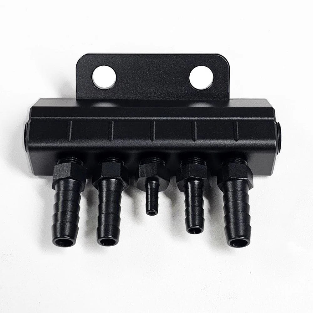 UPR 86-93 Billet Mustang Vacuum Block Black 5008-03