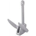 NAVY ANCHOR BLACK VINYL 15 LB