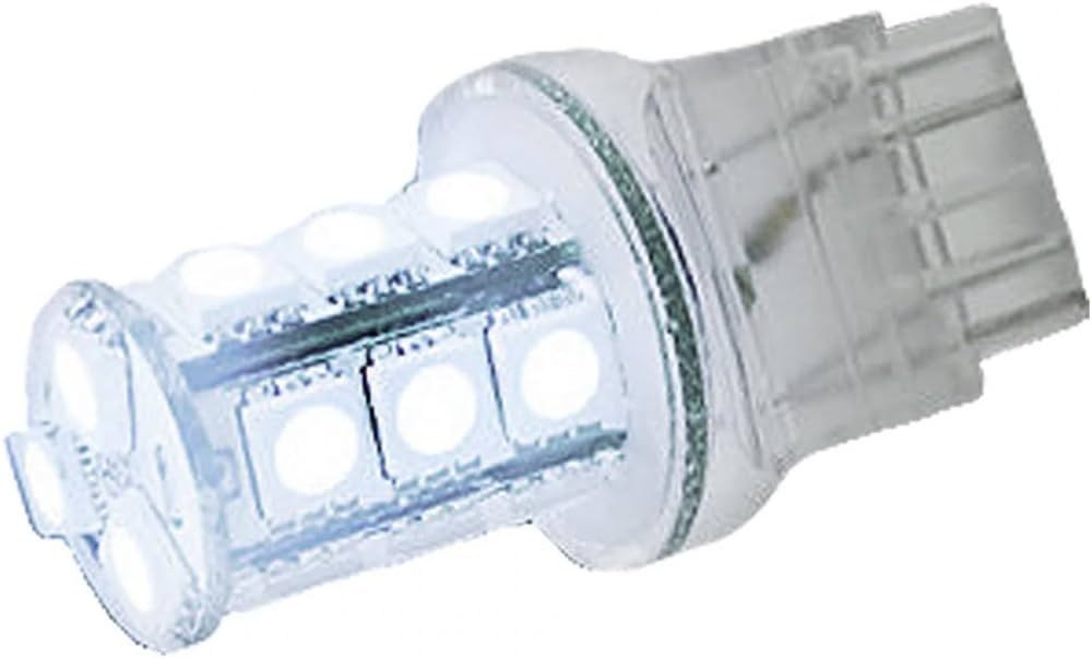 ~(1 lbs. 6X4X1)~ 3057 / 3157 / 3357 / 3457 / 4057 / 4157 (18 LEDs on each bulb) 360 Degree Ultra High Power 3-Watt S.M.D. Bulb - WHITE