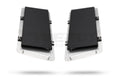 Verus Engineering Hood Louver Rain Guard Kit Powdercoated Black Large Only - FT86
