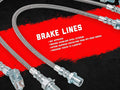 ~(1 lbs. 13X4X3)~ Ford Extended Rear Brake Line 4-8in Lifts (99-04 F250/350)