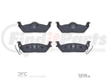DFC 04-11 Ford F-150 RWD Rear Heavy Duty Pads - Semi Metallic