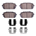 DFC 07-12 Kia Rondo (USA) Rear 5000 Advanced Ceramic Brake Pads and Hardware Kit