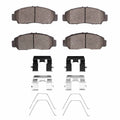 R1 03-22 Honda Accord Sedan Front Semi Met Brake Pads and Hardware Kit