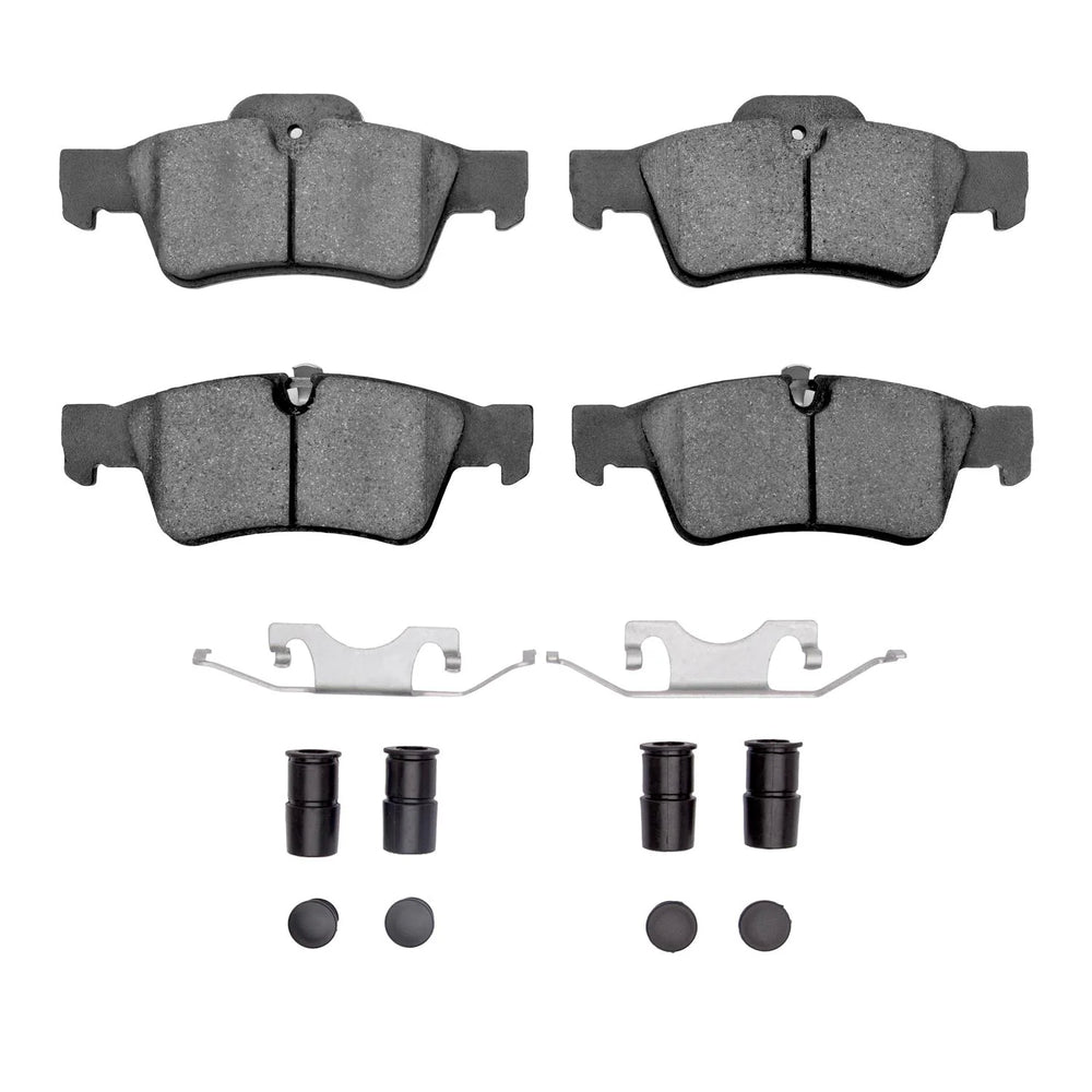 R1 2005-2018 Mercedes-Benz ML450 Rear R1 Semi Met Pads & Hardware Kit
