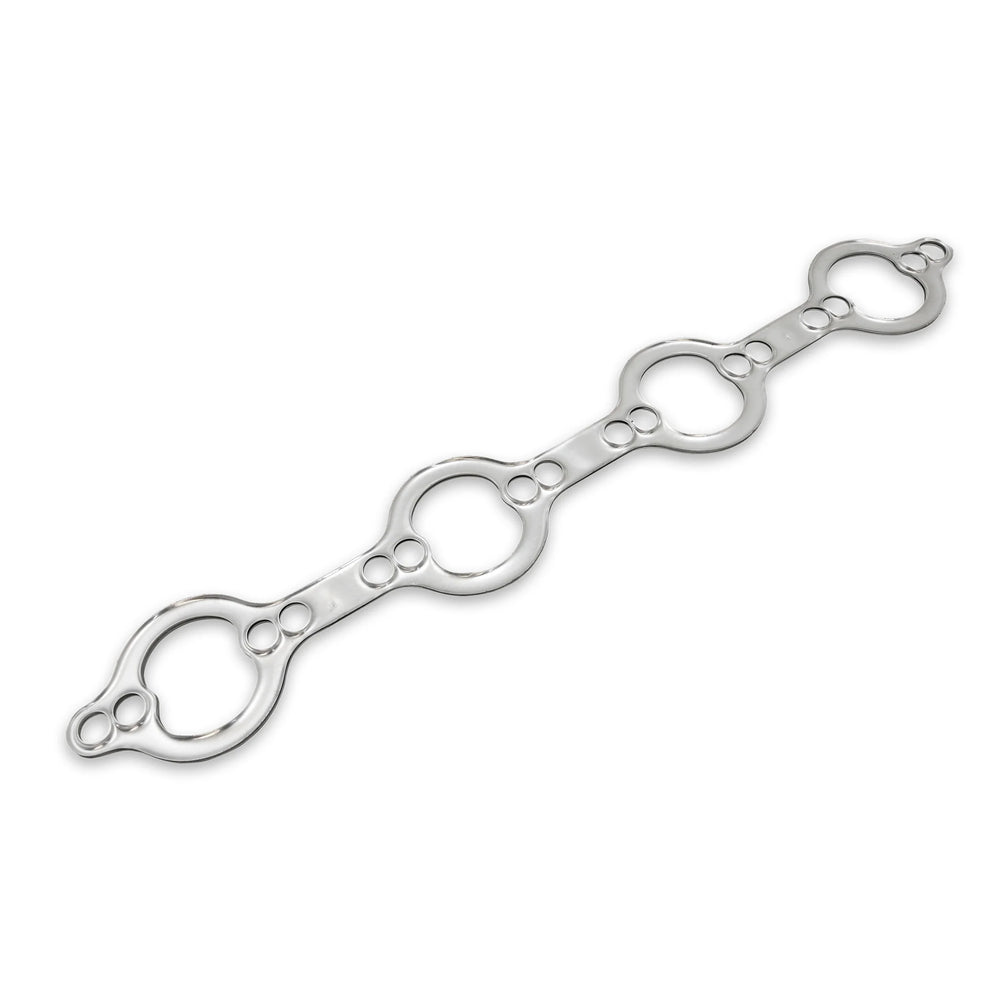 SEAL4GOOD MULTILAYER ALUMINUM FLANGE GASKET FORD SB 221351W DUAL BLT PTRN O