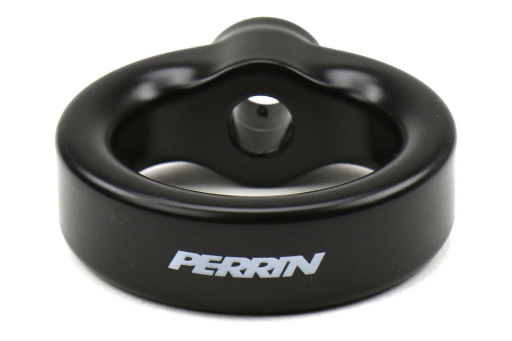 PERRIN Tow Hook Upgrade Kit - Flat Black (For PERRIN License Plate Relocates Only)