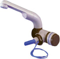 FAUCET WITHOUT SWITCHUL LISTED ABS PLASTIC WHITE SINGLE OPERATION 3/8IN BARB