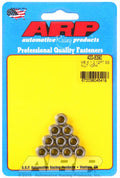 ARP M6 X 1.00 (M8 wr) Stainless Steel 12pt Nut Kit (Pack of 10)