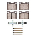 DFC 74-77 Audi 100 Series Front 5000 Advanced Semi Metallic Brake Pads and Hardware Kit