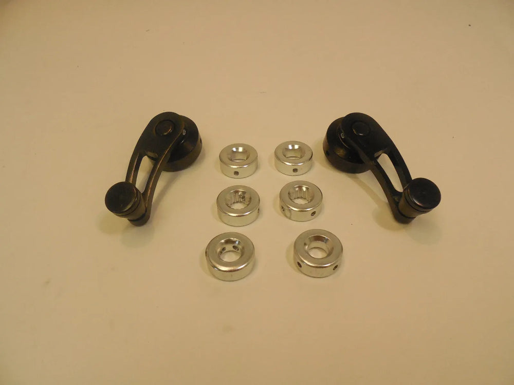 BLACK ALUMINUM WINDOW HANDLE - 3' L