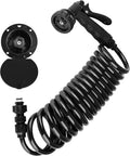 RV EXTERIOR QUICK CONNECT SPRAY DOCK KITBLACK