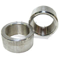 1 1/4IN ALUM. NPT BUNG HALF COUPLING (QTY 2)