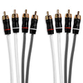 SHIELDED RCA CABLE, 12FT, 4 WAY