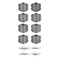 R1 06-13 Chevrolet Corvette Rear Semi Met Pads & Hardware Kit