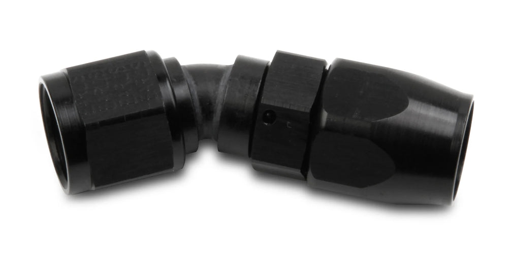 -8 30 DEG. TUBE BLACK SWIVEL-SEAL