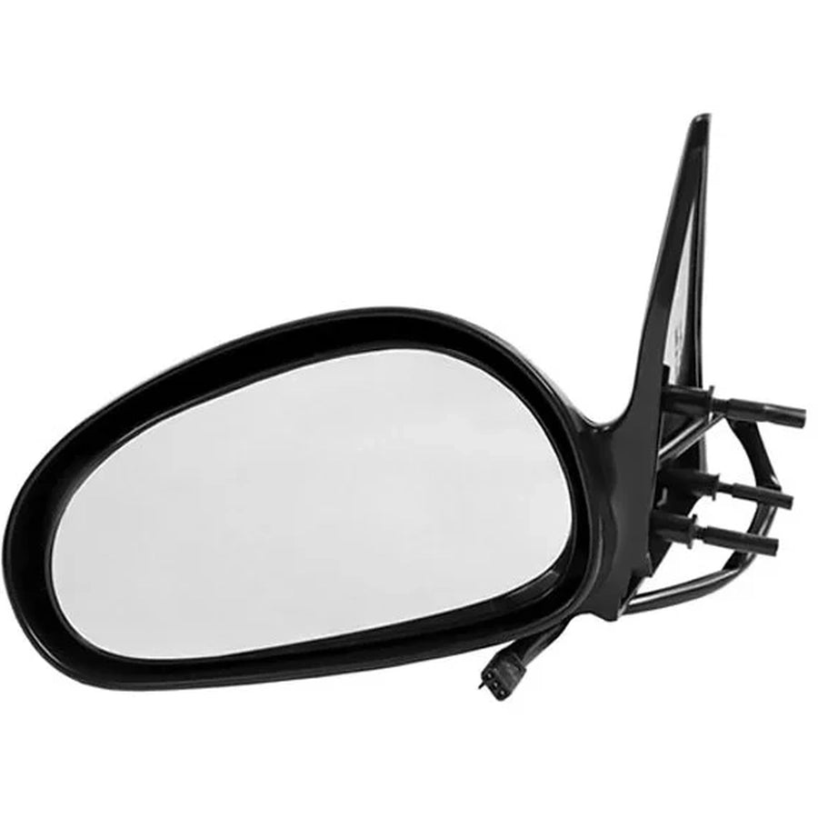 LH DOOR MIRROR PWR REM NONHTD GLOSS BLK NONFLDG MUSTANG 9495