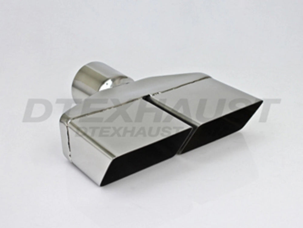 ~(4 lbs. 10X9X4)~ Dual Single Wall Square Tip i.d. 21/2 in x o.d. 81/4 in x 21/4 in