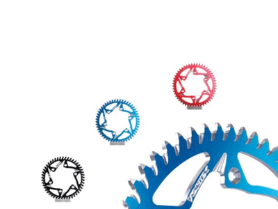 Vortex Racing Aluminum Rear Sprocket 420 40 Tooth- Blue