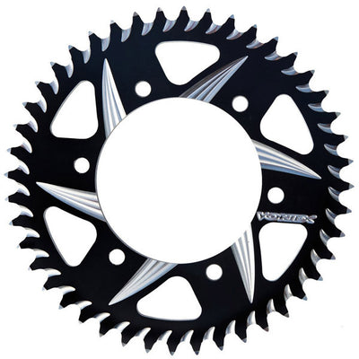 Vortex Racing Aluminum Rear Sprocket 420 42 Tooth- Silver