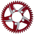 Vortex Racing Aluminum Rear Sprocket 428 54 Tooth- Silver