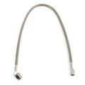 Fragola -3AN Clear Covered Assembly Straight x 45 Degree 20in