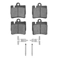 DFC 00-03 Mercedes-Benz CL600 Rear 5000 Advanced Low Metallic Brake Pads and Hardware Kit