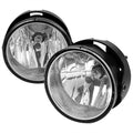 FOG LIGHTS WITH CLEAR LENS AND WIRING HARNESS KIT WITH SWITCH