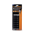 SET SKT IMP HEX MET 1/2DR 7PC