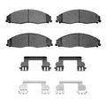 R1 03-08 Cadillac CTS Front Semi Met Pads & Hardware Kit