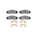 R1 16-22 Nissan NP300 Frontier (Mexico) Front Semi Met Pads & Hardware Kit