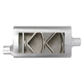 4.00INX10.00INX17.00IN OFFSET/CENTER FLOWSOUND MUFFLER 2.50IN ID / 2.50IN OD