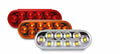 6.5IN X 2.25IN OVAL CLEAR LED 10 LEDS
