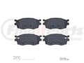 DFC 06-12 Dodge Attitude (Mexico) Front 5000 Advanced Ceramic Brake Pads