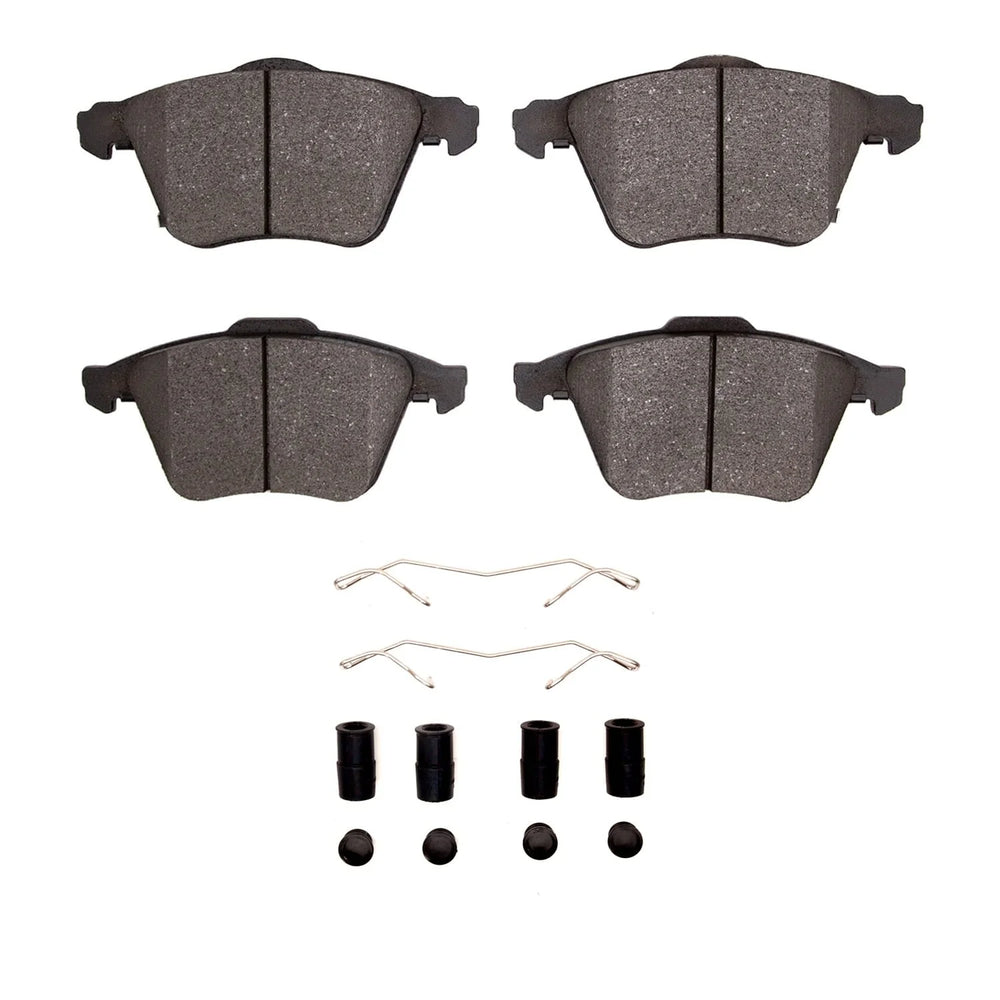 R1 06-07 Mazda 6 Front Semi Met Pads & Hardware Kit