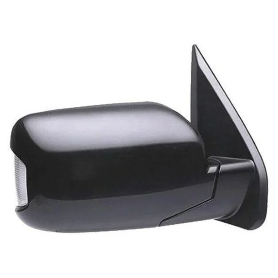 RH DOOR MIRROR PWR NONHEATED W/O TURN SIGNAL LMPS BLK GLOSS (P) PILOT 0912