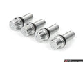 Vossen 30mm Lock Bolt - 14x1.25 - 17mm Hex - Cone Seat - Silver (Set of 4)