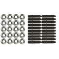 Moroso Toyota 2TC/3TC/2TG/3TG Oil Pan Stud Kit - 8mm - Steel - Set of 20