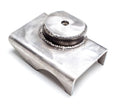 ~(3.3 lbs. 7X7X4)~ TJ Dana 44/60 Front Axle Bracket - Spring Pad - Driver