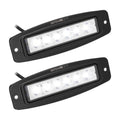 1.5 X 3 INCH BLUE FLUSH MOUNT AUXILIARY ACCENT LIGHTING POD
