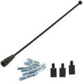 8IN BLACK STEEL REPLACEMENT MAST