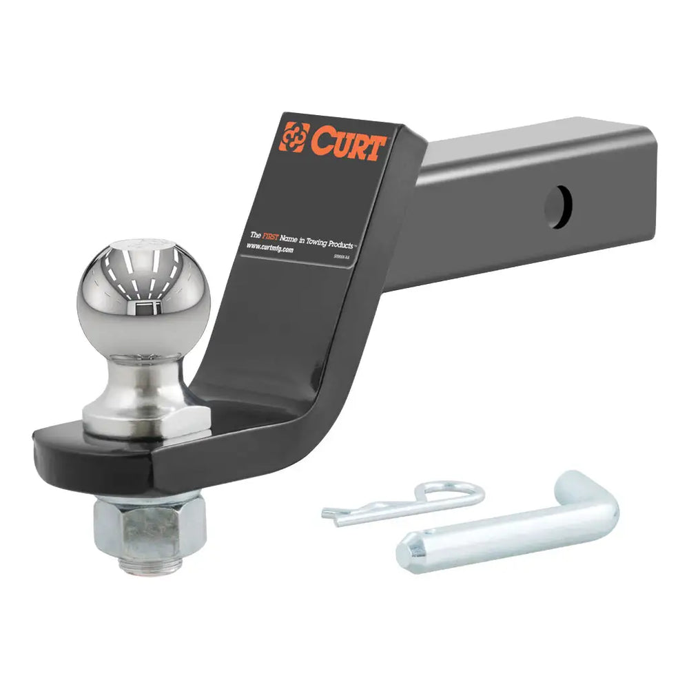 4" DROP LOADED BALL MOUNT W/ 2" BAL